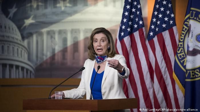 Bà Nancy Pelosi có kế hoạch tới thăm Đài Loan trong chuyến công du châu Á vào tháng 8 tới (Ảnh: Deutsche Welle).