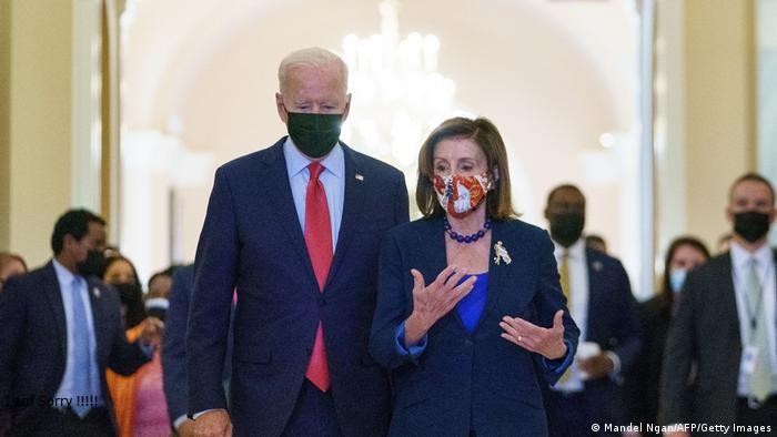 Các nhà phân tích cho rằng ông Biden ủng hộ chuyến thăm Đài Loan của bà Nancy Pelosi (Ảnh: Deutsche Welle). Các nhà phân tích cho rằng ông Biden ủng hộ chuyến thăm Đài Loan của bà Nancy Pelosi (Ảnh: Deutsche Welle).
