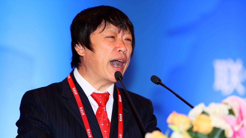 Ông Hồ Tích Tiến, Tổng biên tập Thời báo Hoàn cầu mới nghỉ hưu là nhân vật nổi tiếng về tư tưởng dân tộc cực đoan (Ảnh: Newtalk),