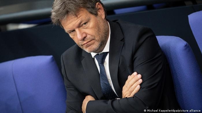 Bộ trưởng Kinh tế Đức Robert Habeck (Ảnh: Deutsche Welle). Bộ trưởng Kinh tế Đức Robert Habeck (Ảnh: Deutsche Welle).