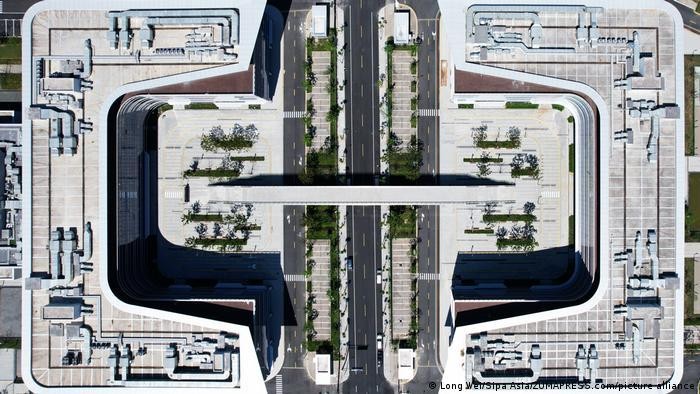 Điện toán đám mây của Alibaba sử dụng chip của Nvidia. Trong ảnh: Nhà máy của Alibaba ở Hàng Châu (Ảnh: Deutsche Welle).