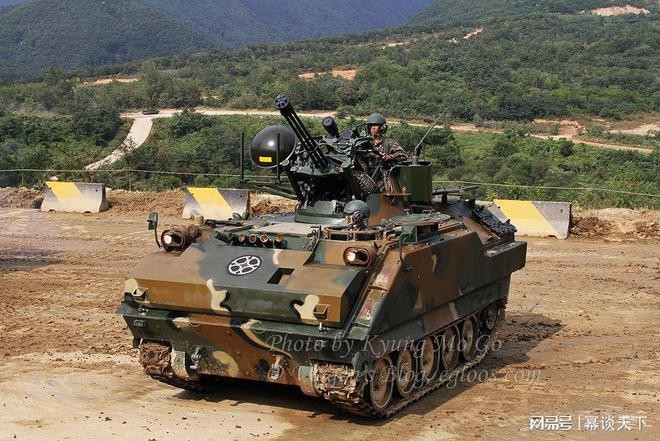 Pháo phòng không tự hành M16 6 nòng 20mm của Hàn Quốc (Ảnh: NetEasy). Pháo phòng không tự hành M16 6 nòng 20mm của Hàn Quốc (Ảnh: NetEasy).