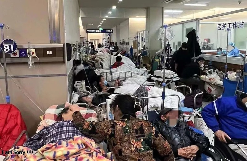 Làn sóng dịch ập đến khiến số bệnh nhân COVID-19 tăng đột biến (Ảnh: Sina). Làn sóng dịch ập đến khiến số bệnh nhân COVID-19 tăng đột biến (Ảnh: Sina).