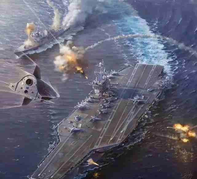 Hình ảnh mô phỏng tên lửa YJ-21 đánh tàu sân bay được mô phỏng trong phim tài liệu của Hải quân PLA (Ảnh: Zhihu). Hình ảnh mô phỏng tên lửa YJ-21 đánh tàu sân bay được mô phỏng trong phim tài liệu của Hải quân PLA (Ảnh: Zhihu).