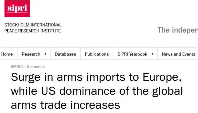 Báo cáo của SIPRI về tình hình xuất nhập khẩu vũ khí toàn cầu năm 2022 Báo cáo của SIPRI về tình hình xuất nhập khẩu vũ khí toàn cầu năm 2022