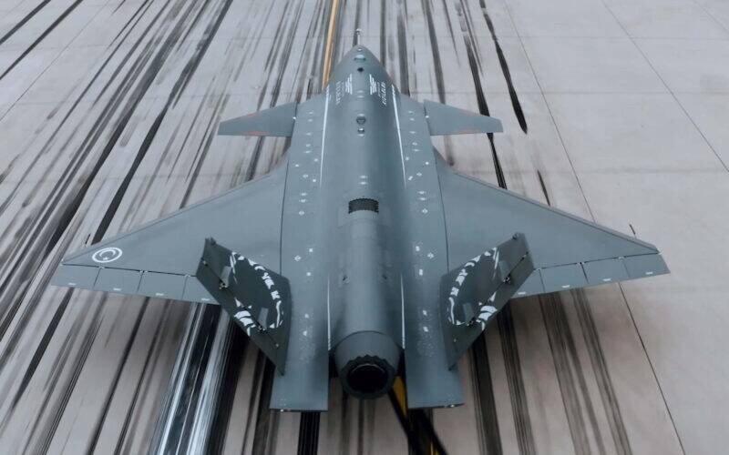 Máy bay không người lái phản lực thế hệ hai “Kizilelma” do Baykar Defence phát triển đã thử nghiệm lần đầu tiên tháng 12/2022 (Ảnh: Baykar).