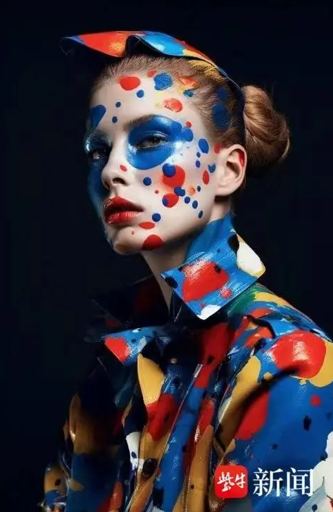 Tác phẩm &quot;Chân dung&quot; do AI tạo ra (Ảnh: Guancha).