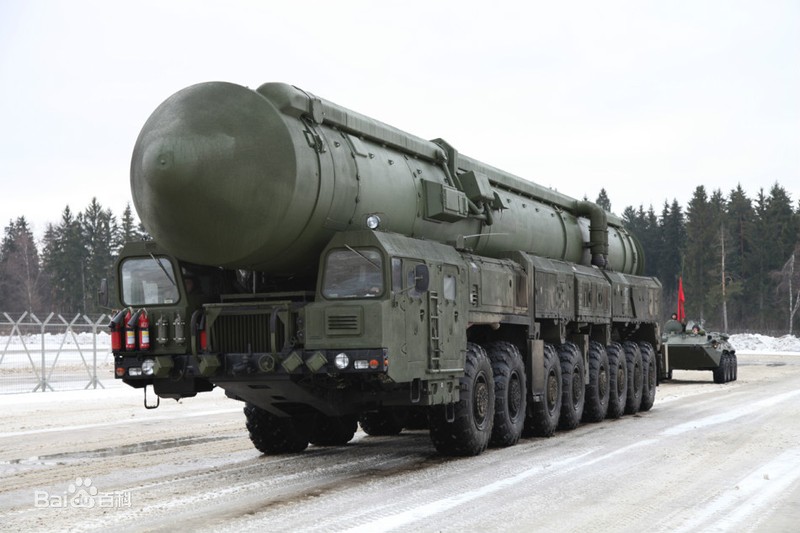Tên lửa RT-2PM2 “Topol-M” của Nga (Ảnh: Baidu). Tên lửa RT-2PM2 “Topol-M” của Nga (Ảnh: Baidu).