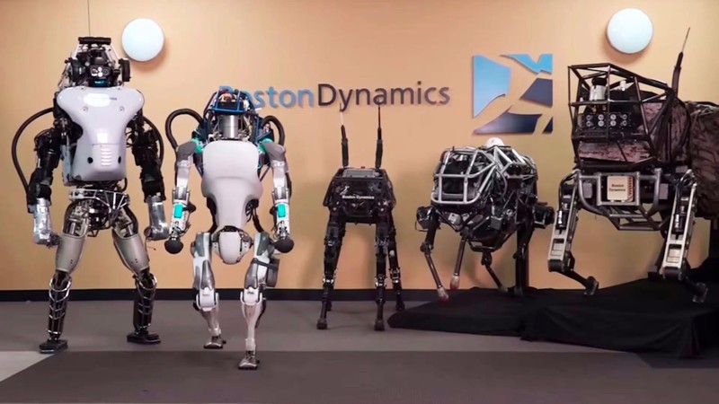Một số thành viên "gia tộc robot" của Boston Dynamics (Ảnh: Toutiao). Một số thành viên "gia tộc robot" của Boston Dynamics (Ảnh: Toutiao).