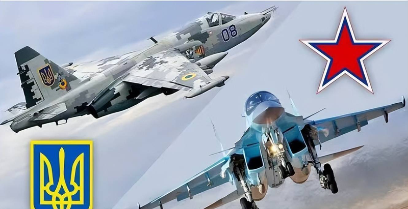 Máy bay Su-24 của Ukraine (trên) và Su-34 của Nga (Ảnh: Sohu). Su-24 Ukraine và Su-34 Nga.png