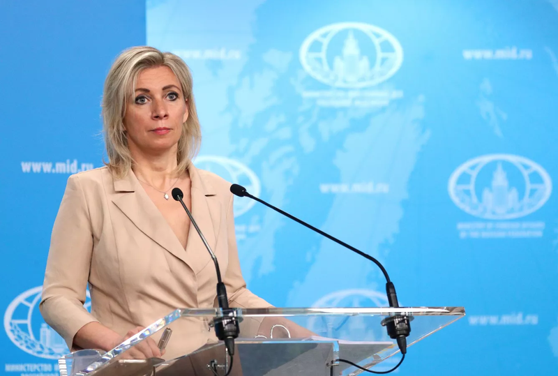 Bà Maria Zakharova chỉ trích EU đã đánh mất sự độc lập của mình (Ảnh: Sputnik). Ba Maria.png