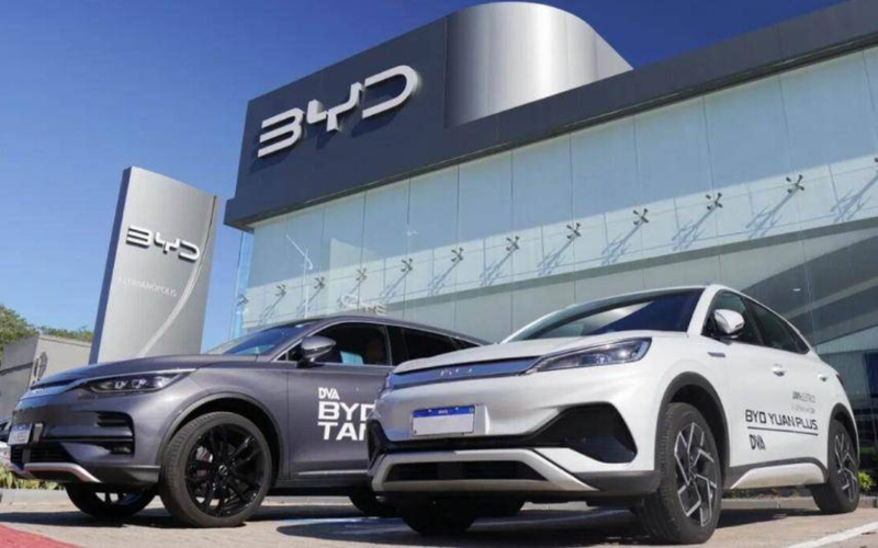 Xe điện BYD chịu mức thuế bổ sung 17% (Ảnh: Sohu). BYD chiu thue 17 phan tram.png