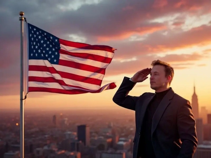 Bức ảnh ông Elon Musk đăng trên X sáng 6/11 (Ảnh: Sohu) Elon Musk chao co.jpg