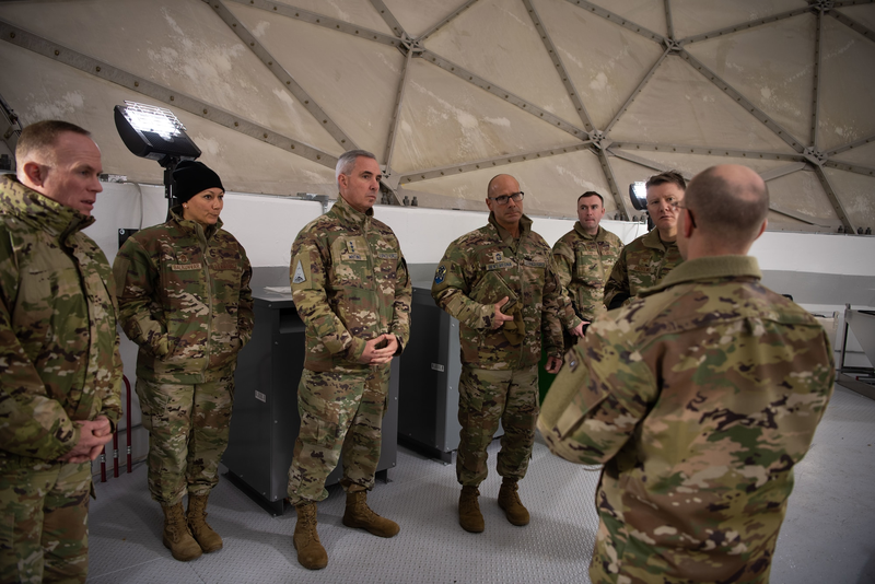 Lính Mỹ ở Căn cứ không quân Thule, Greenland. Ảnh: Military.