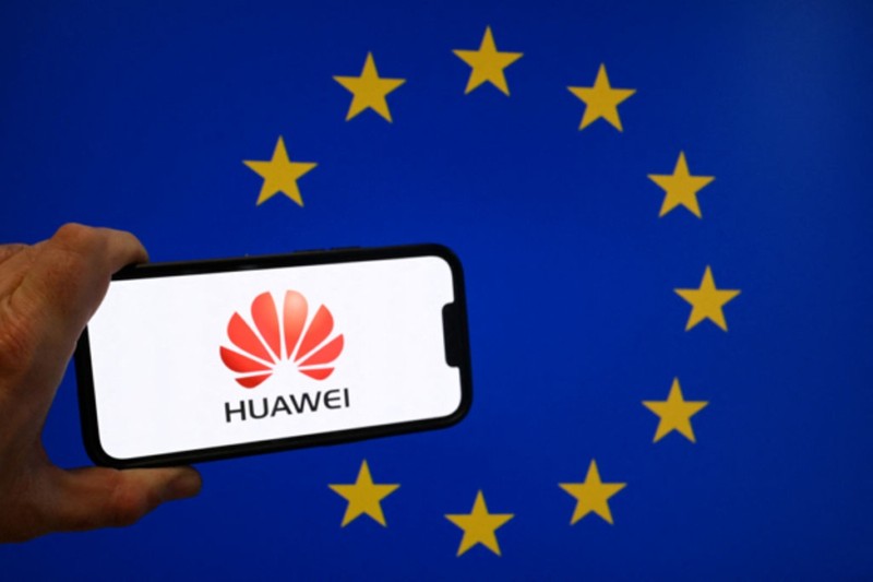 Tập đoàn viễn thông Trung Quốc Huawei bị nghi ngờ dính vào vụ án đưa hối lộ một số nghị sĩ Nghị viện châu Âu. Ảnh: Getty.