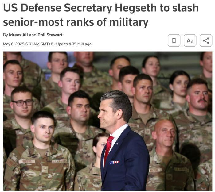 Bộ trưởng Quốc phòng Mỹ Pete Hegseth. Ảnh: Reuters. Reuters dua tin.png