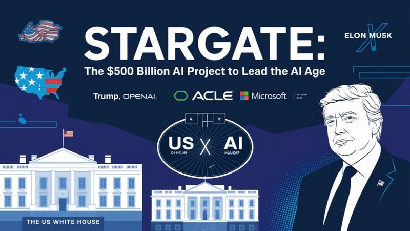 Dự án Stargate 500 tỷ USD đầy tham vọng của ông Trump nhằm kìm hãm sự trỗi dậy về công nghệ của Trung Quốc. Ảnh: Linkedin. Du an Stargate.jpg