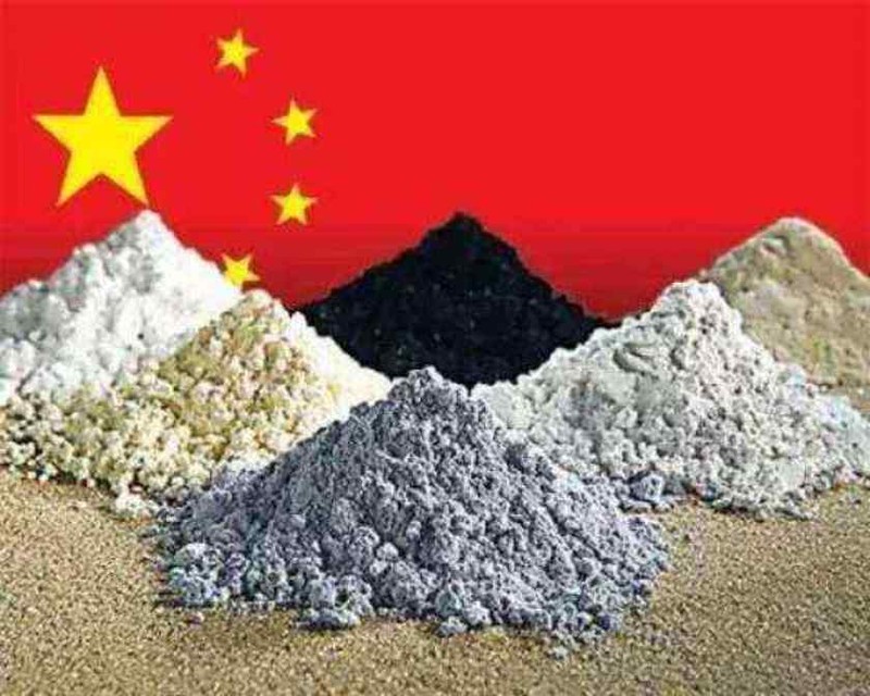Trung Quốc sử dụng đất hiếm như là thứ vũ khí trong cuộc chiến thương mại với Mỹ. Ảnh: Singtao. Trung Quốc siet xuat khau dat hiem.jpg