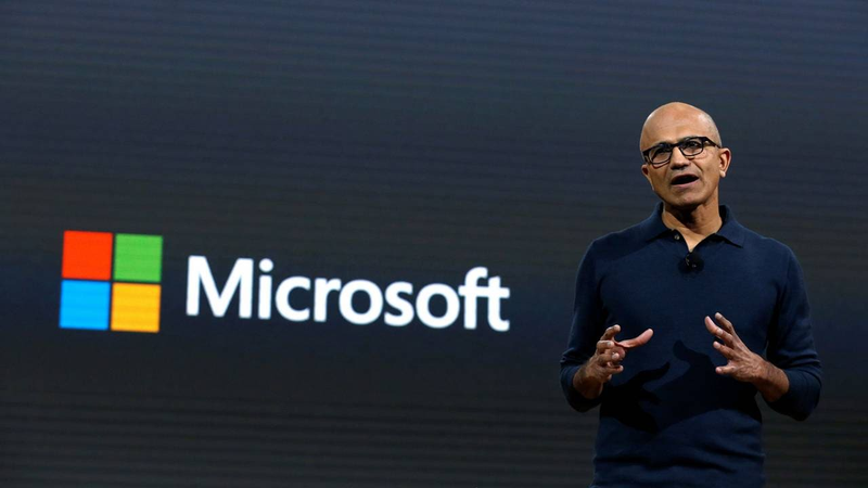 Ông Satya Nadella, Chủ tịch kiêm Giám đốc điều hành của Microsoft. Ảnh: Microsoft. Ong satya nadella.png