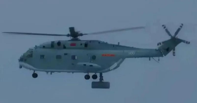 Máy bay trực thăng cảnh báo sớm Z-18J. Ảnh: Sohu. Z-18J.jpg
