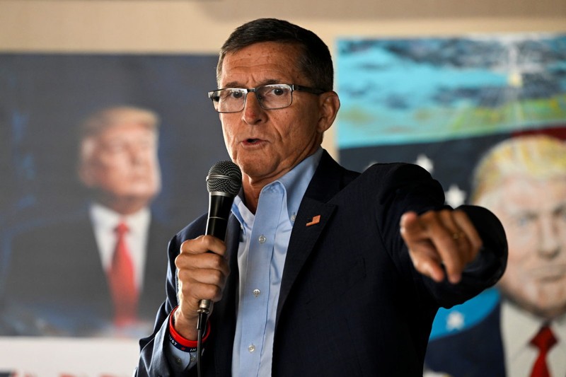 Ông Michael Flynn, cựu Cố vấn An ninh Quốc gia và Giám đốc Cục tình báo quốc phòng Mỹ. Ảnh: PBSnews.