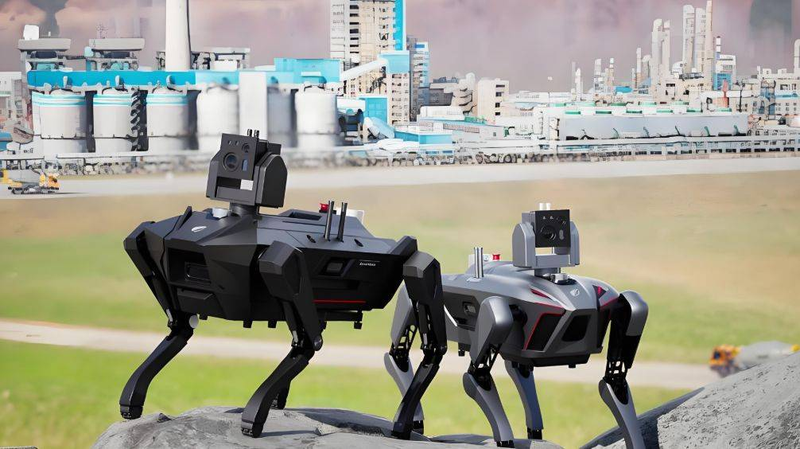 Có robot của quân đội Ukraine. Ảnh: Sohu. Cho robot Ukraine.png