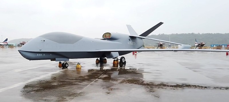 Máy bay không người lái trinh sát tầm xa WZ-7. Ảnh: Sohu. May bay WZ-7.jpg