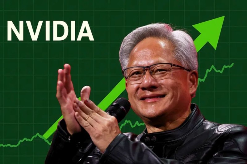 Giá cổ phiếu tăng khiến tài sản của Jensen Huang tăng thêm 5,54 tỷ USD chỉ sau một ngày. Ảnh: AFP. Jensen Huang.jpg