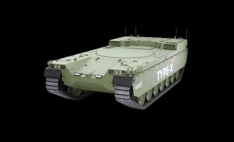 Xe tự hành không người lái Type-X. Ảnh: Topwar. Khung gam Type X.png