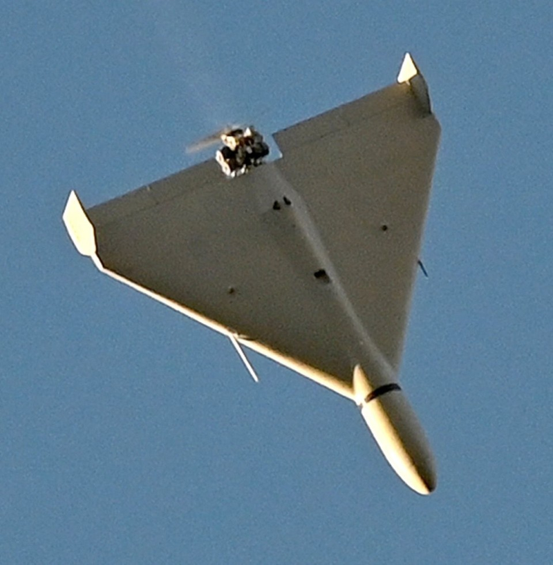 UAV cảm tử Geran-2 của Nga, mục tiêu đánh chặn của quân đội Ukraine. Ảnh: QQnews. Geran-2.png