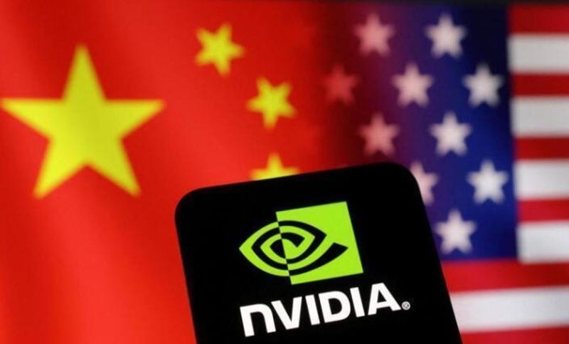 Nvidia bị kẹt trong cuộc chiến về chip giữa Mỹ và Trung Quốc. Ảnh: QQnews. Nvidia huong loi.png