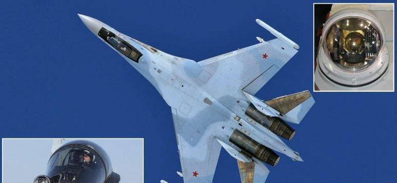 Trên máy bay Su-35S có một số linh kiện và vật liệu của phương Tây. Ảnh: QQnews. Su-35S co mot so linh kien phuong Tay.png