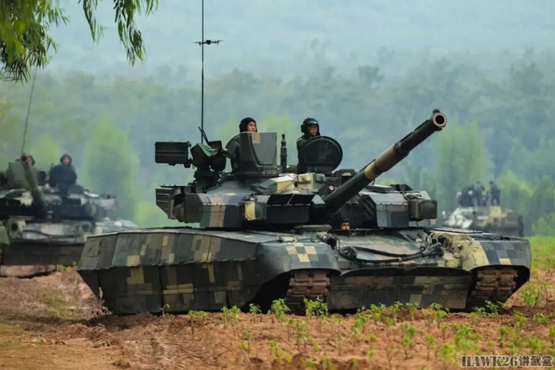 Thái Lan đã triển khai xe tăng T-84 "Oplot". Ảnh: Wforum. Trien khai.png
