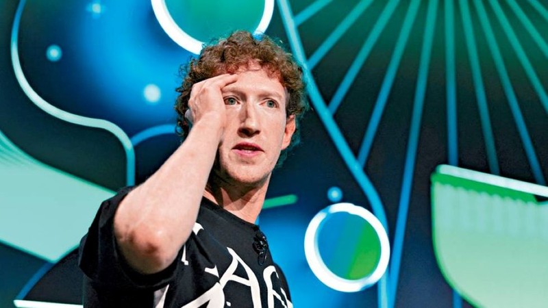 Gần đây, Mark Zuckerberg chi rất nhiều tiền để lôi kéo các nhân tài công nghệ, đặc biệt là nhân tài AI vể với Meta. Ảnh: Singtao. Mark Zuckerberg.jpg