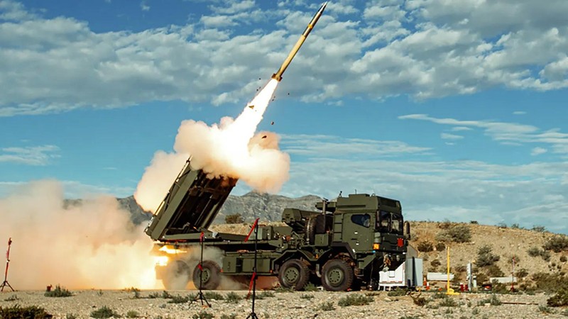 Hệ thống GMARS thử nghiệm bắn đạn thật thành công. Ảnh: Thewarzone.