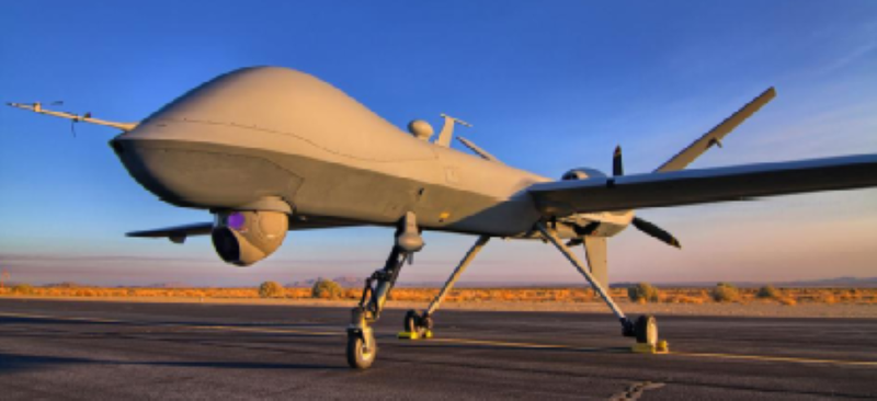 Máy bay không người lái MQ-9 Reaper của Mỹ, Ảnh: Zhihu. MQ-9.png