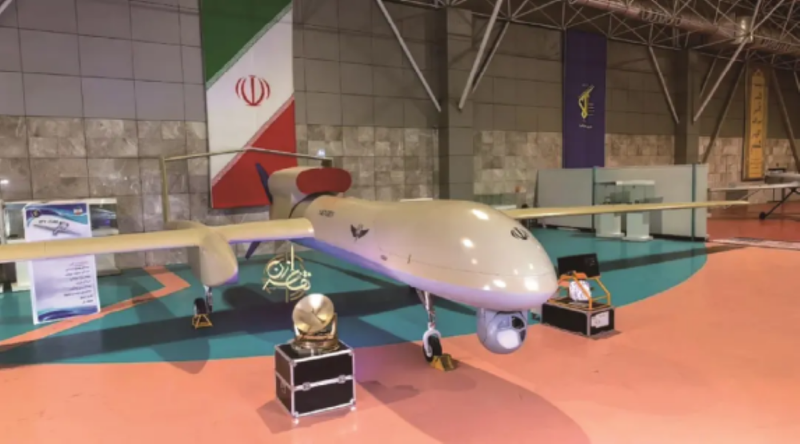 Máy bay không người lái Shahed-147 của Iran. Ảnh: Zhihu. Shahed-147.png