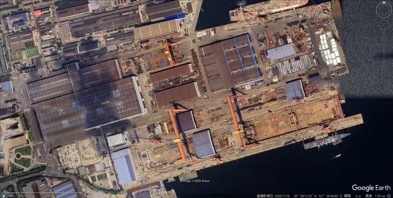 Hình ảnh trên Google Earth mới đây. Ảnh: 6park. Hinh anh ve tinh.png