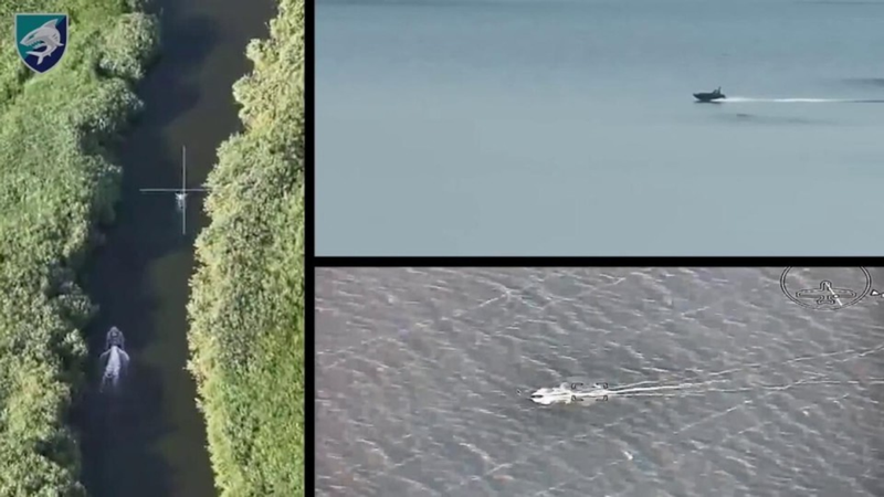 “Barracuda” cơ động linh hoạt trên các lạch hẹp, mặt sông và vùng nước gần bờ. Ảnh: Militarnyi. Co dong linh hoat.png