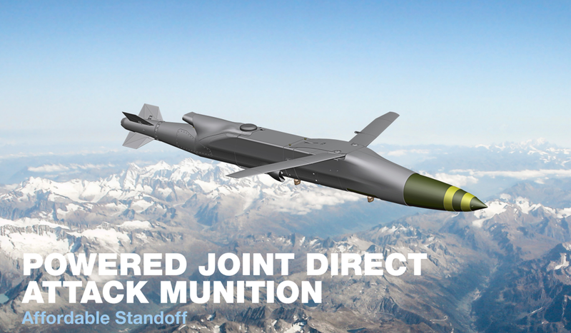 Một loại JDAM của Boeing phát triển trên cơ sở bom không điều khiển. Ảnh: Creaders. JDam cua Boeing.png