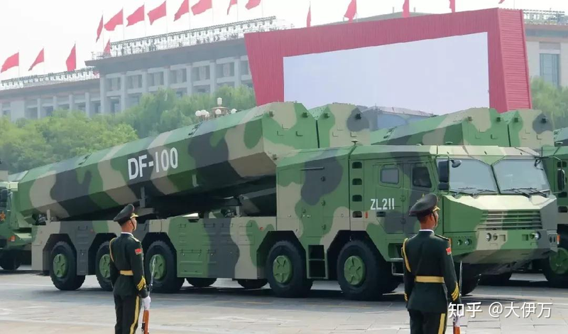 Tên lửa hành trình siêu âm CJ-100 (DF-100). Ảnh: Zhihu. DF-100.png