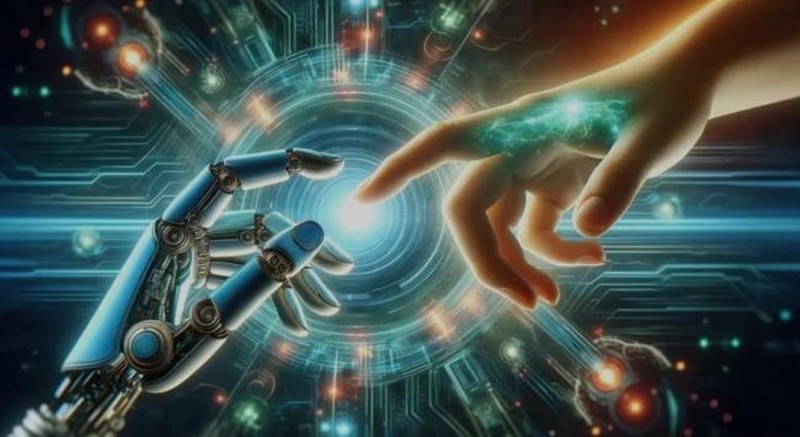 AI đang trở thành đối thủ cạnh tranh của con người trong nhiều ngành nghề. Ảnh Creaders. AI thay the.jpg