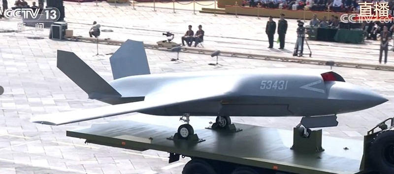 UAV “trợ thủ trung thành” số 53431. Ảnh: CCTV. Chiec 53431 a.jpg