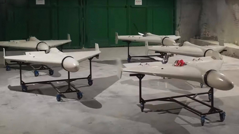 UAV Geran-2 của Nga. Ảnh: Sohu. Geran-2.png