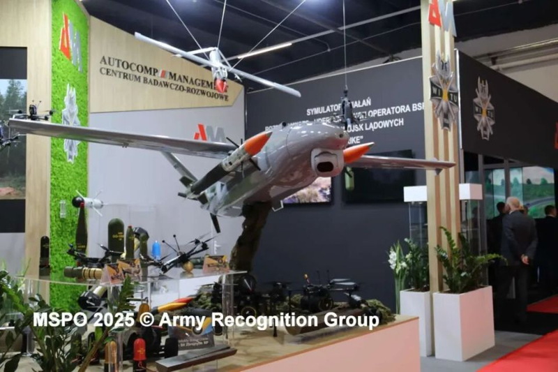 Tên lửa chống máy bay không người lái gắn trên UAV lai “Haasta”. Ảnh: Wforum. ten lua chong UAV.png