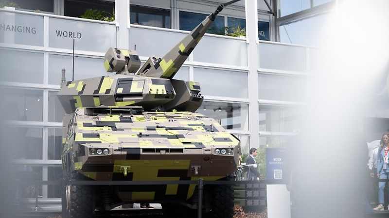 Ngày 9/9, Đức tuyên bố viện trợ hệ thống vũ khí Skyranger cho Ukraine. Ảnh: Bjd. Ngay 9 Đức tuyen bo vien tro Skyranger.png
