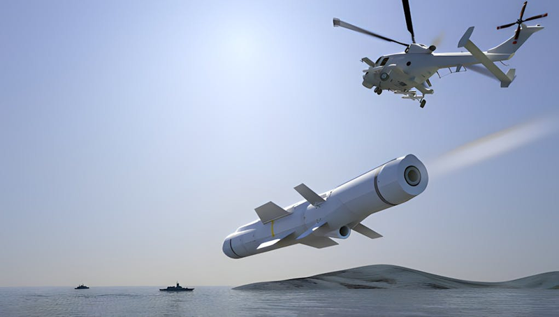 Phiên bản gốc của tên lửa Venom được phóng từ máy bay trực thăng. Ảnh: Ukdefencejournal. phong tu truc thang.png
