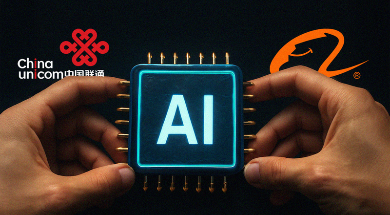 China Unicom hiện chủ yếu sử dụng chip nội địa của Alibaba. Ảnh: Cybernews. alibaba-ai-chip-china-unicom.png