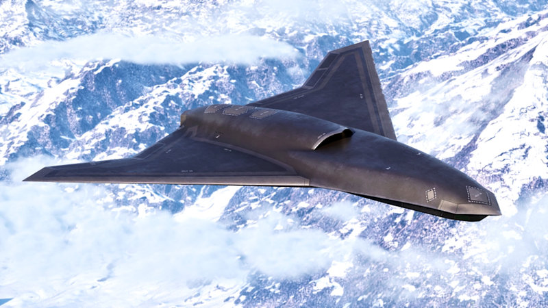 Máy bay không người lái tàng hình CCA Vectis. Ảnh: TMZ/Wforum. skunk-works-vectis-cca-drone.png