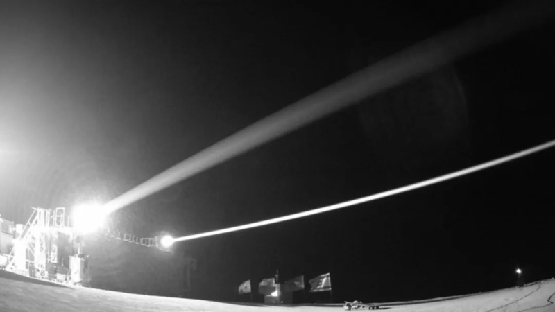 Hình ảnh thử nghiệm Iron Beam. Ảnh: Wforum. He thong Iron Beam thu nghiem.png